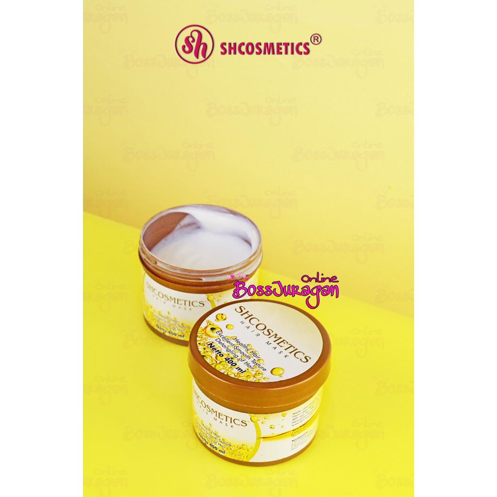 (BOSS) SH cosmetics hair mask 24k BPOM / MASKER RAMBUT 24K SHCOSMETICS