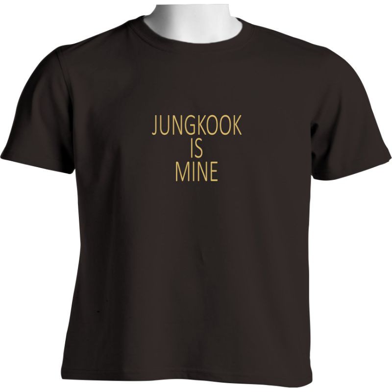 Kaos List gold Kpop BTS NCT exo txt,  jungkook, taehyung,jimin, taeyong in mine (bisa request Nama)