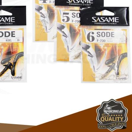 ⅍ Sasame Carbon Hook Sode Pancing Kail Made in Japan - 0.1 ➭