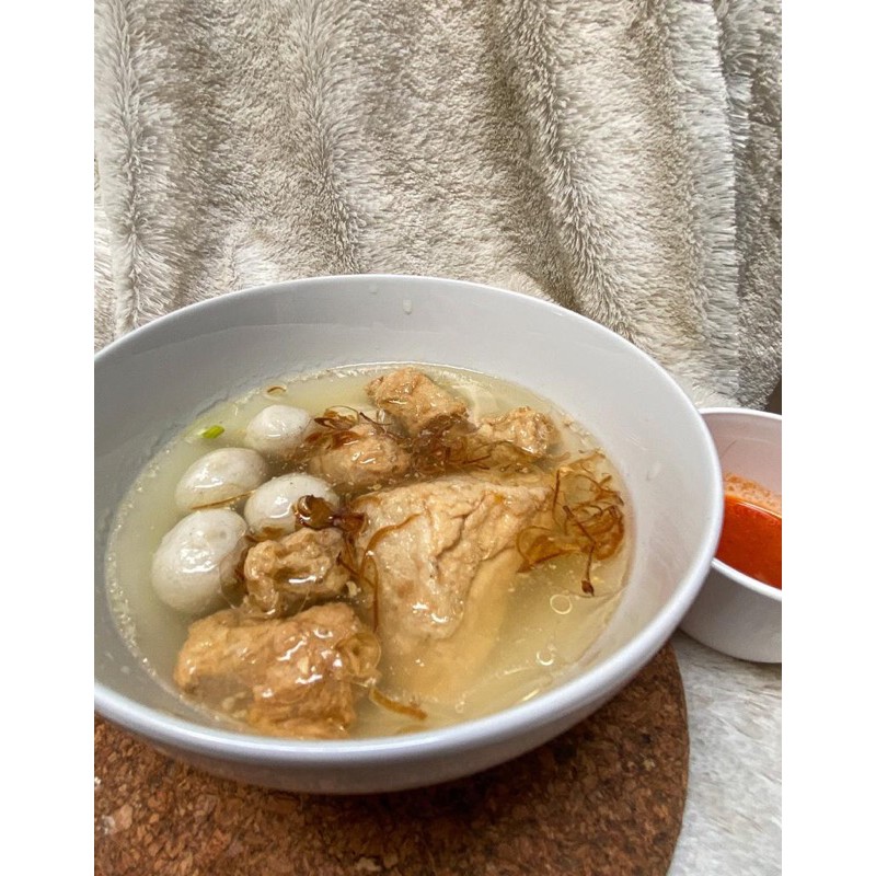 

tahu kok khas bangka /tofu kok/bakso ikan frozen