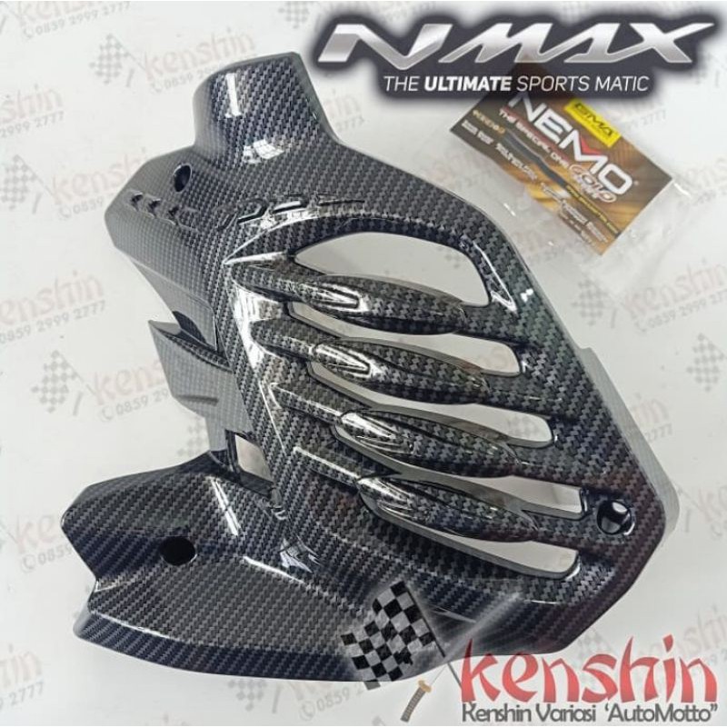 cover radiator yamaha all new nmax 2020 carbon