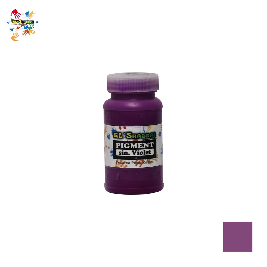 Pewarna pasta rubber pigmen violet 100gram