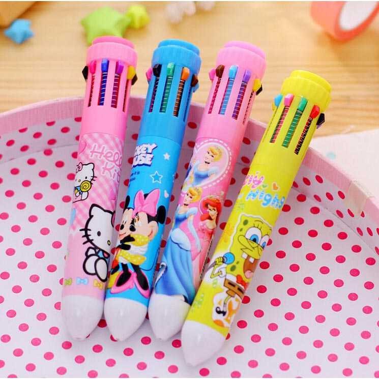 Best Seller ! Pena Ballpoint Multi Warna 10 in 1