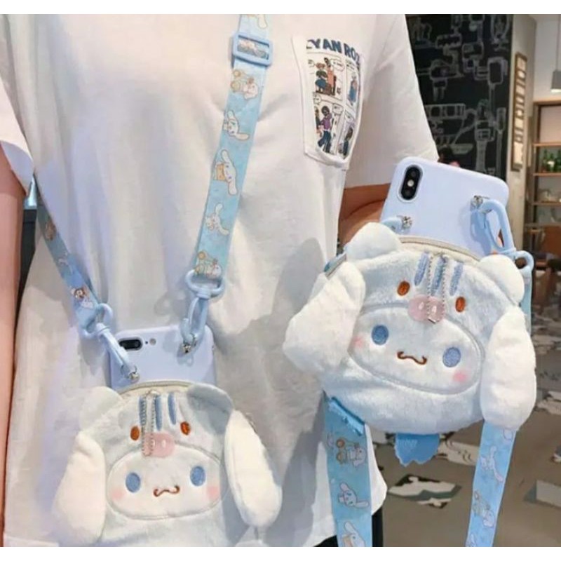 Cinnamon Roll Bag Case hp Tali selempang iphone oppo vivo huawei xiaomi samsung