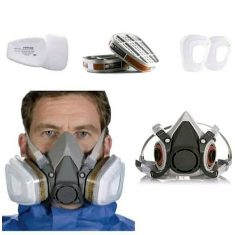 masker industri masker aman masker kesehatan masker anti debu polusi face mask masker laboratorium