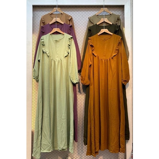 Gamis Crinkel Renda