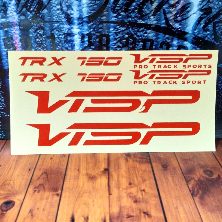 Cutting Stiker Visp Trx790 Variasi Sepeda Sticker Frame Aksesoris Body Style Lipat Keren Decal Striping Bike Road Fixie Mtb Balap Timbul Universal Murah Reflective Nyala Tahan Air Bodi Hologram Batang Gunung Anak Sepedah Kustom Modif