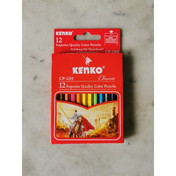 

pensil warna kenko pendek 12 w