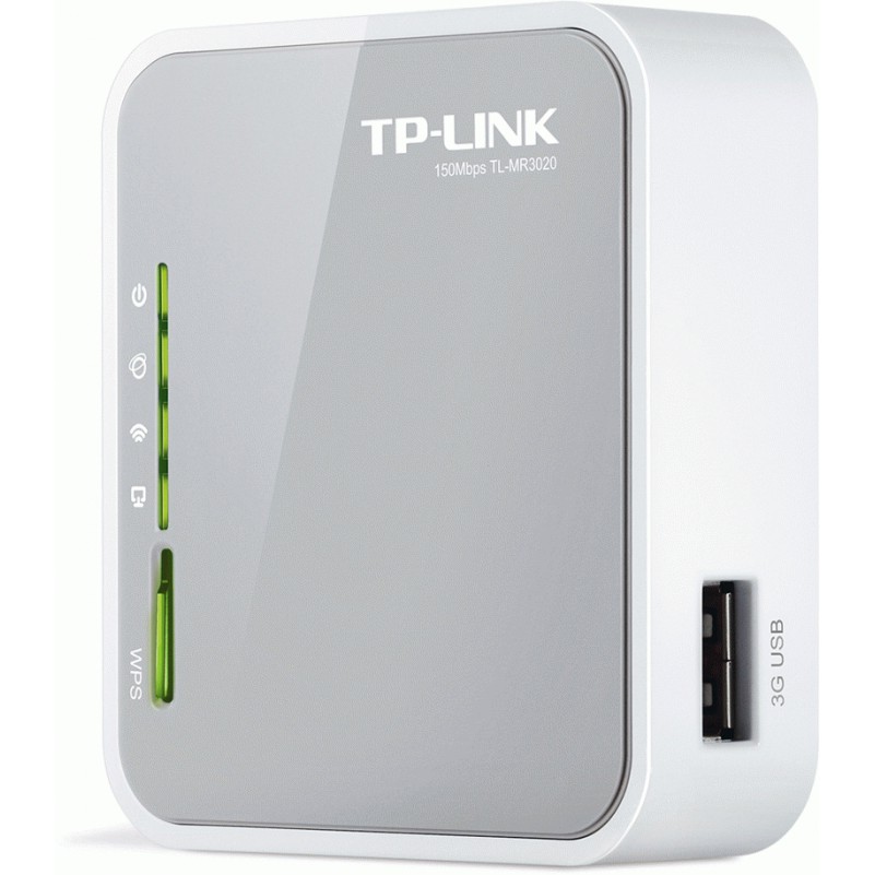 TP-LINK TL-MR3020 : Portable 3G/3.75G Wireless N Router 150 Mbps