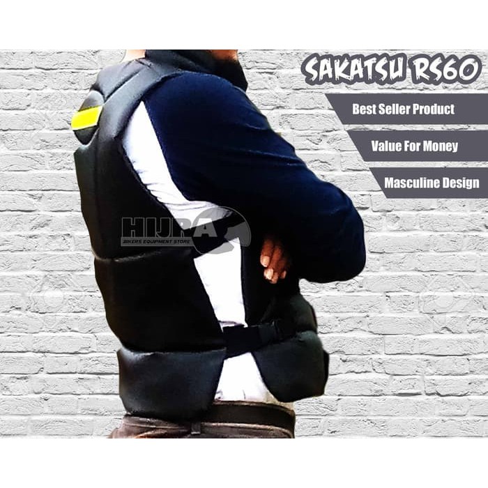 Rompi Motor Kerah - Pelindung Dada - Body Protector Bikers
