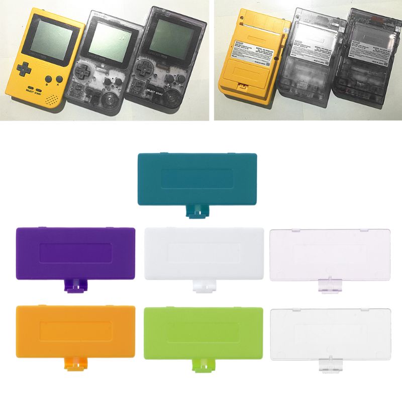 btsg 1PC Replacement Battery Cover Lid for Game Boy Pocket Gameboy GBP Battery Door