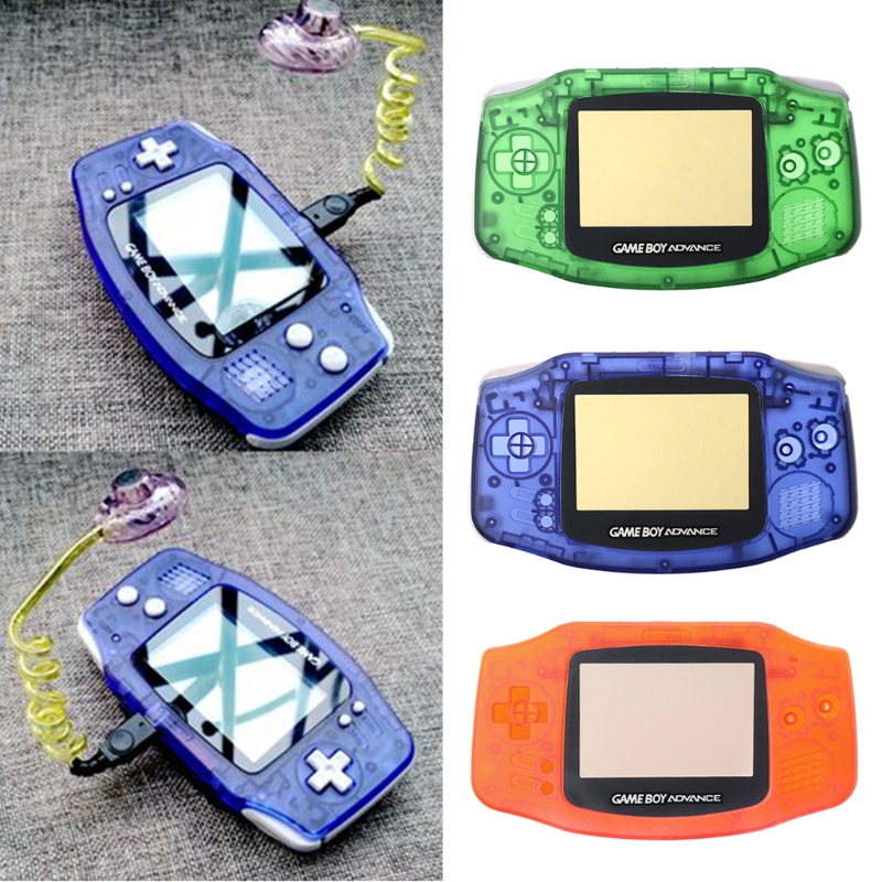 Btsg Transparan Full Set Untuk Case Cover Frame Repair Parts Kit Untuk GameBoy Advance f