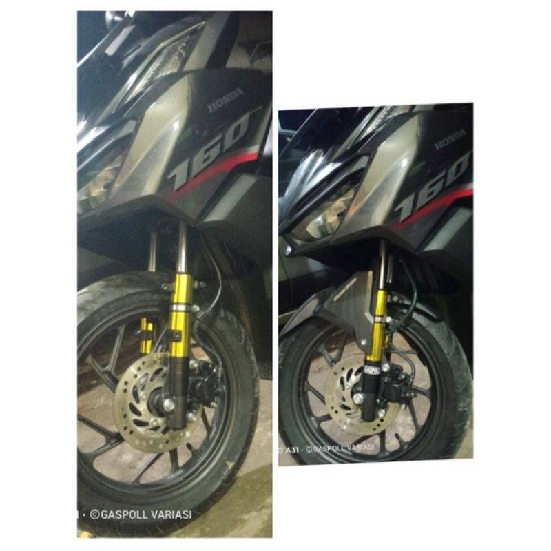Cover Shock matic honda New Vario 160cc Depan belakang