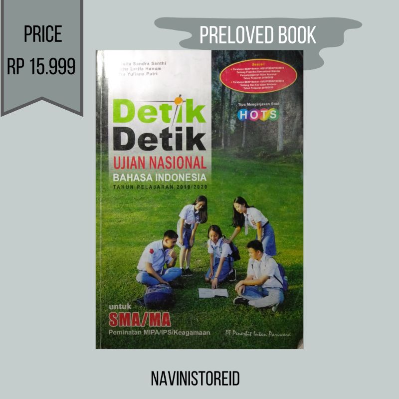 

Buku Detik Detik UN SMA [Preloved]