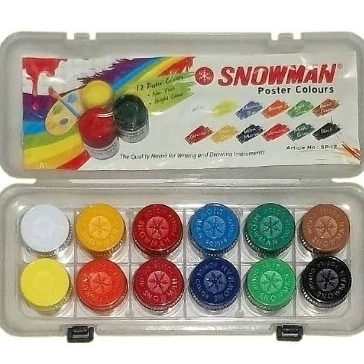 

Cat Poster Snowman SP-12 Set 12 Warna