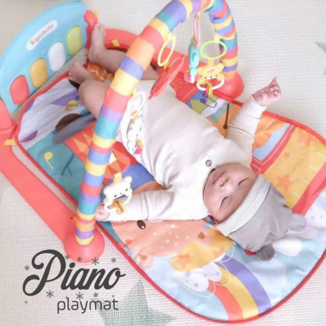 Sugar Baby Piano Playmat Musical Playgym play gym / Baby Playmat Alas Bermain Bayi Makassar