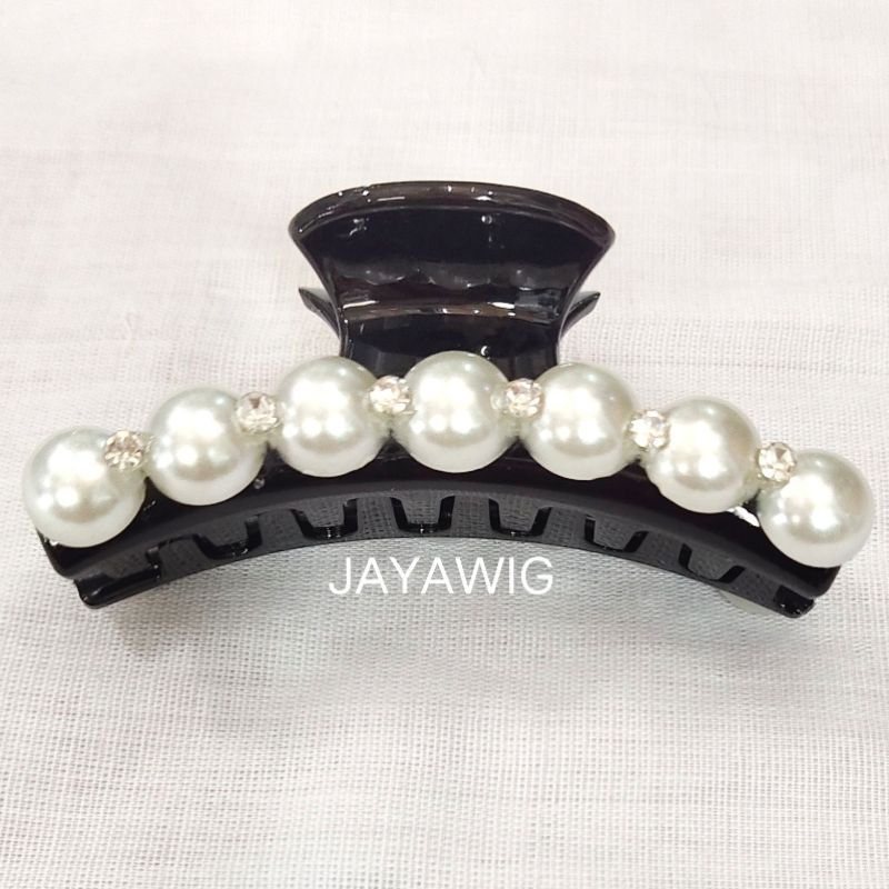 Jepit Rambut Mutiara 6cm Jepitan Rambut Korea Motif Mutiara