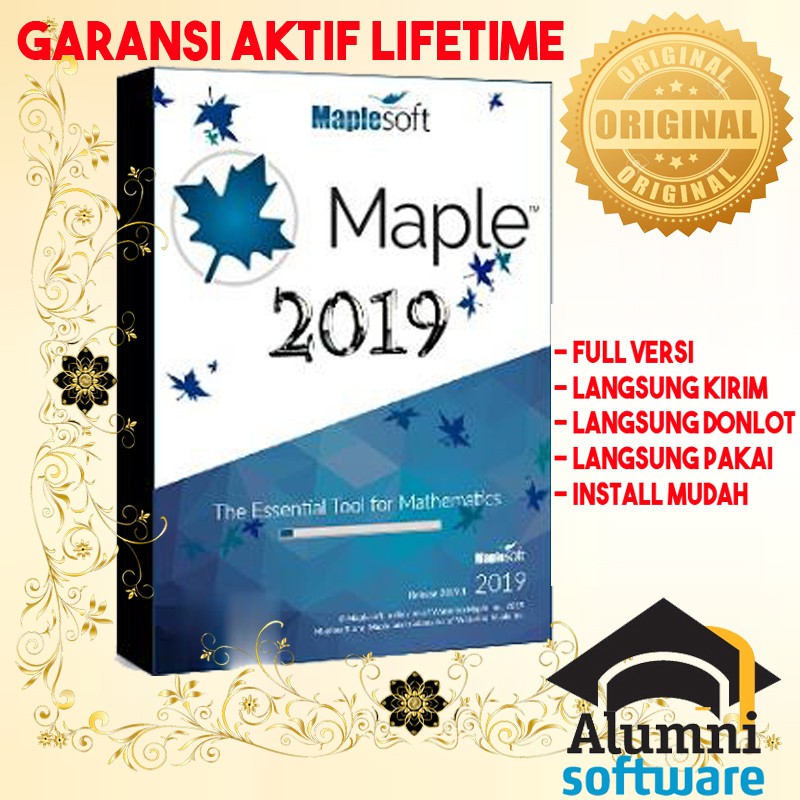 [FULL VERSION] Maplesoft Maple 2019 Matematika - GARANSI AKTIVASI