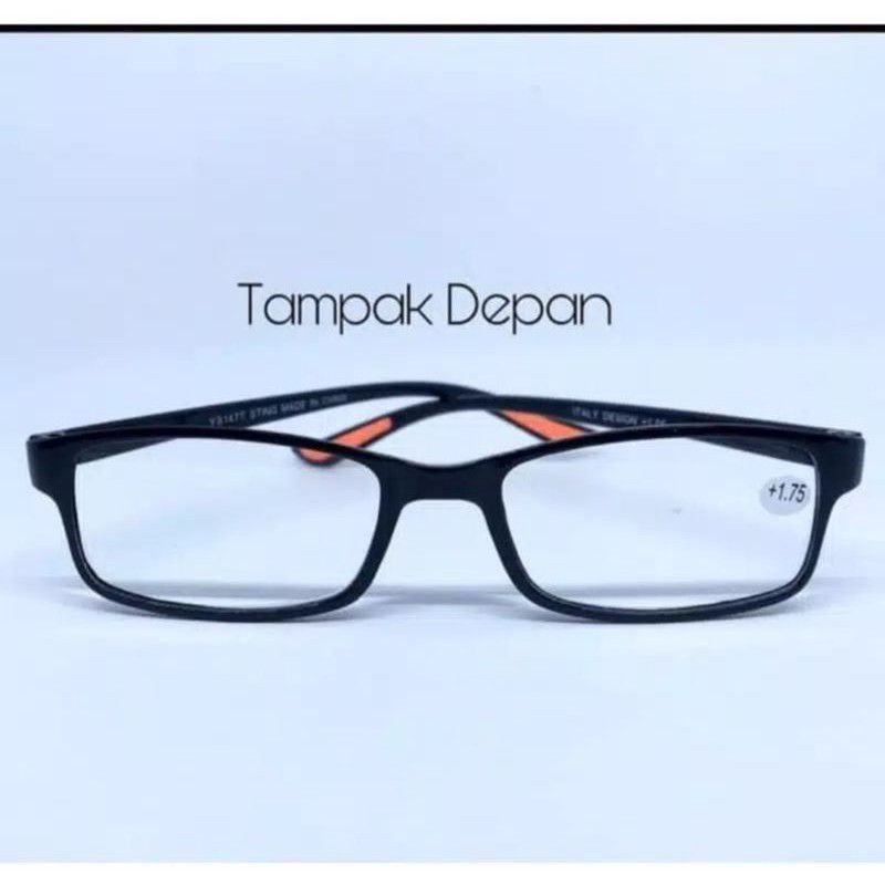 Kacamata Plus Baca Minus Lentur Untuk Pria/Wanita Rabun Jauh Dekat