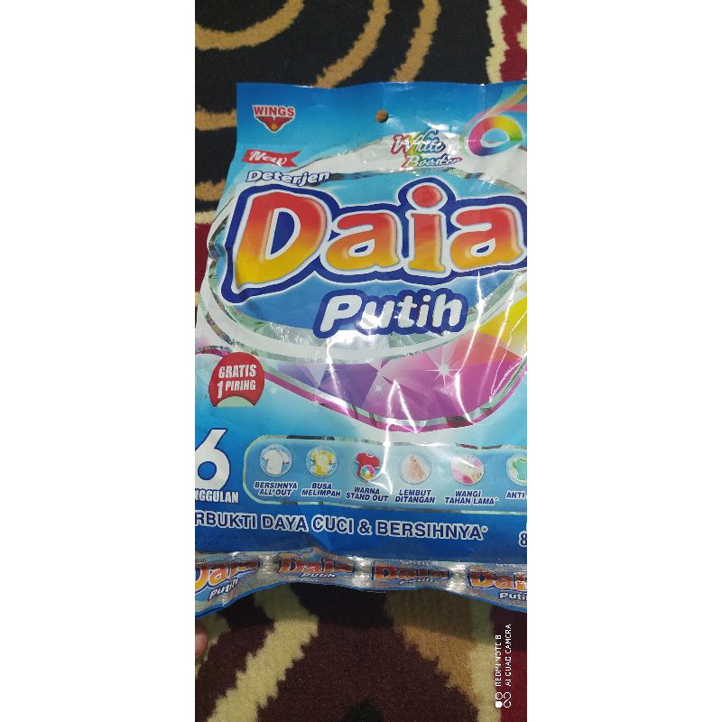 DAIA Putih 850 gr | Sabun Deterjen