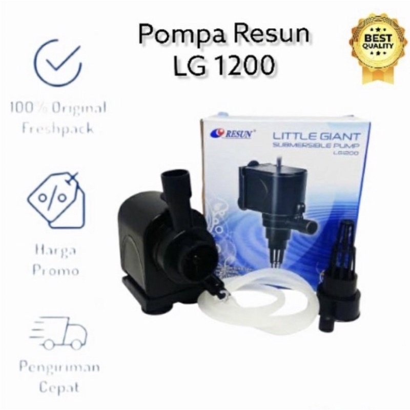 Pompa LG 1200 pompa air aquraium submersible pump Resun LG-1200 sp1200 Aquascape