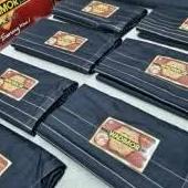 Sarung Pria ORI Wadimor Motif Hitam Polos Tumpal Putih Polos Tumpal [GROSIR/ECER]