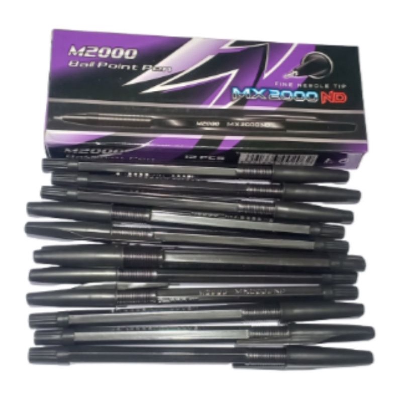 Bolpen pulpen M2000 Ball point pen  mx2000nd 12pcs