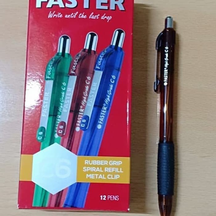 

Pulpen / Ballpoint Faster C6