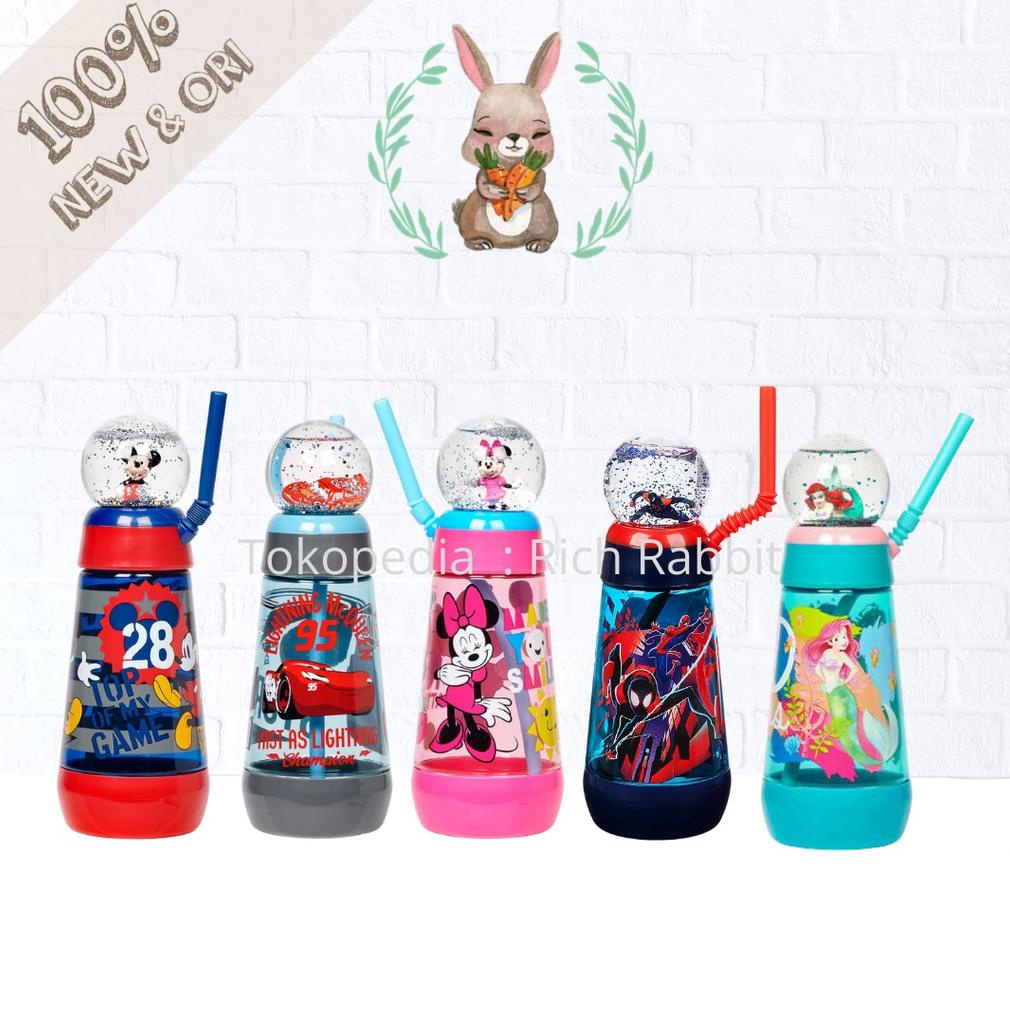 Snow Globe Tumbler Disney Store Disneyland Botol Minum Gelas Anak ORI
