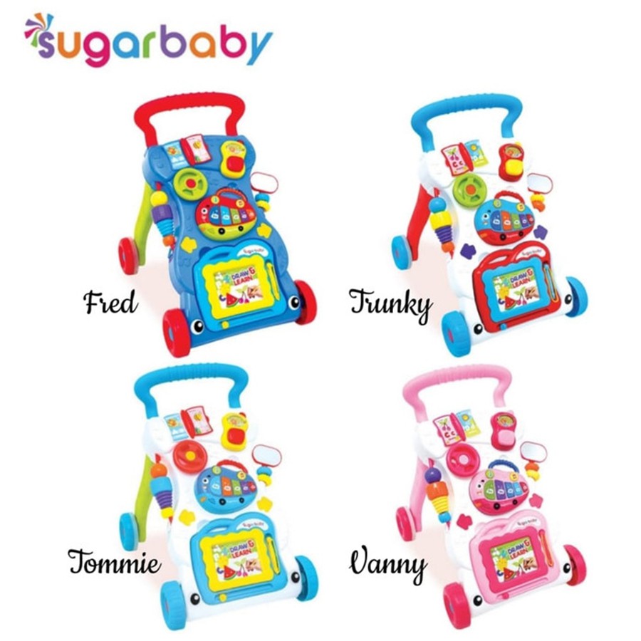 Sugar Baby Mini Car Baby Walker Learn and Play Mainan Belajar Jalan Bayi