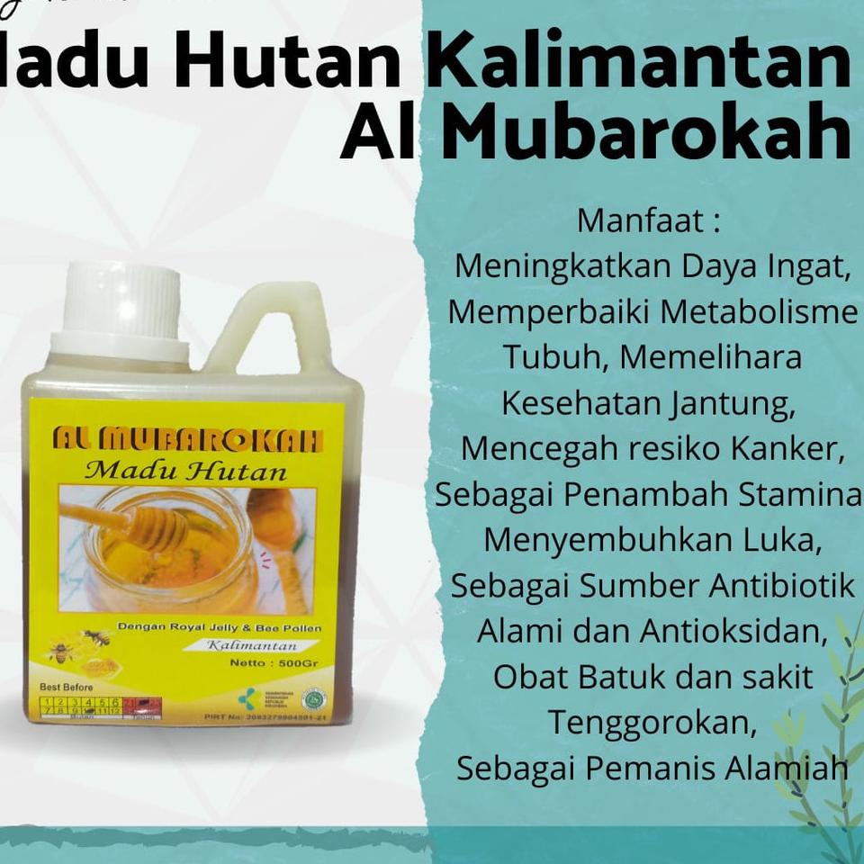 

♥IMPORT♥ Madu Hutan Kalimantan Kemasan 500 gr