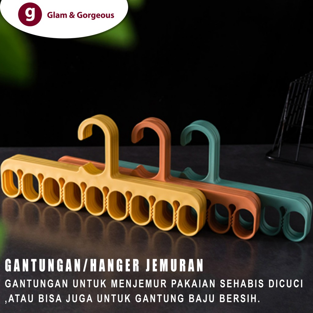 Gantungan Baju Jemuran Minimalis Kuat Cloth Magic Hanger MH009