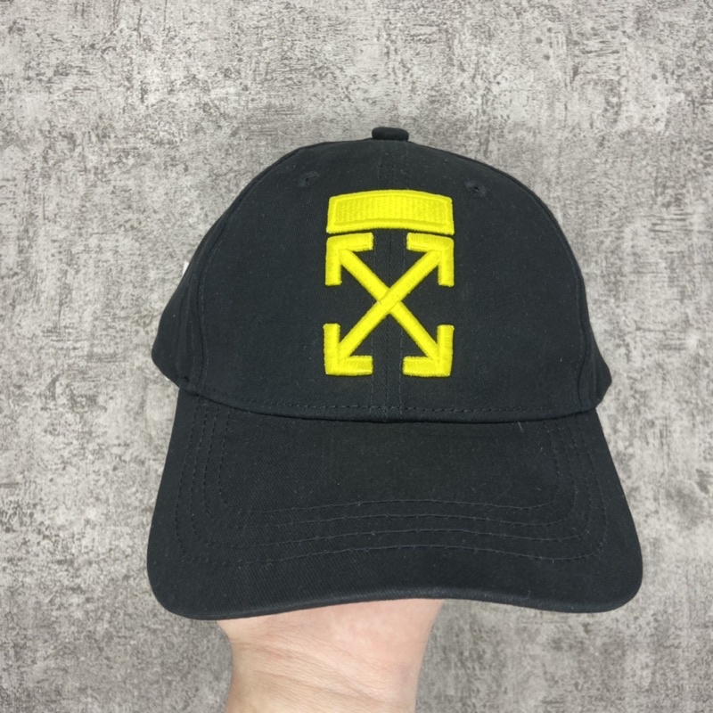 OFF-WHITE BASEBALL CAP / TOPI OFFWHITE MIRROR 1:1 PERFECT COPY OFF WHITE