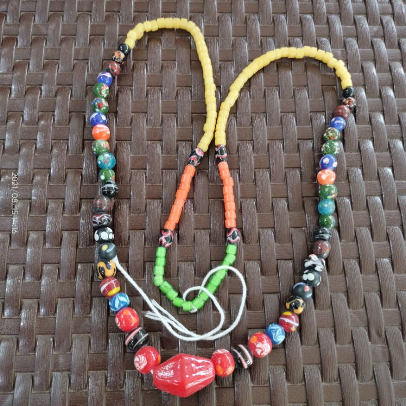 KALUNG MANIK DAYAK DAN LAMIANG KALUNG LAMIANG.KALUNG DAYAK