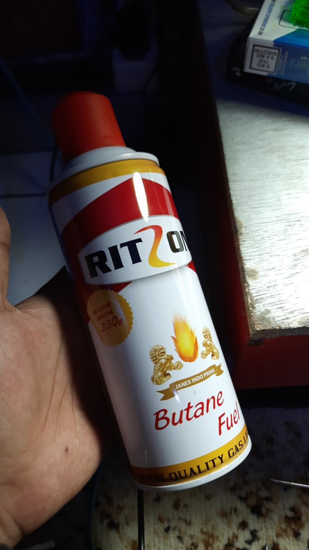 Isi Ulang Gas, Refill Butane, Gas Redhot, Korek Gas