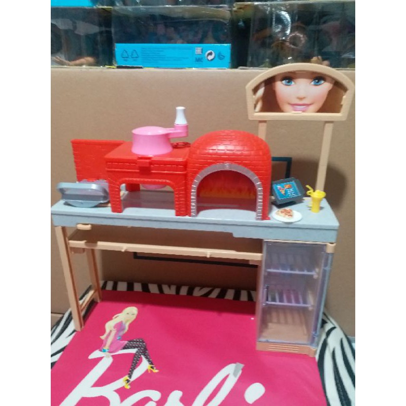 Barbie playset pizza maker preloved