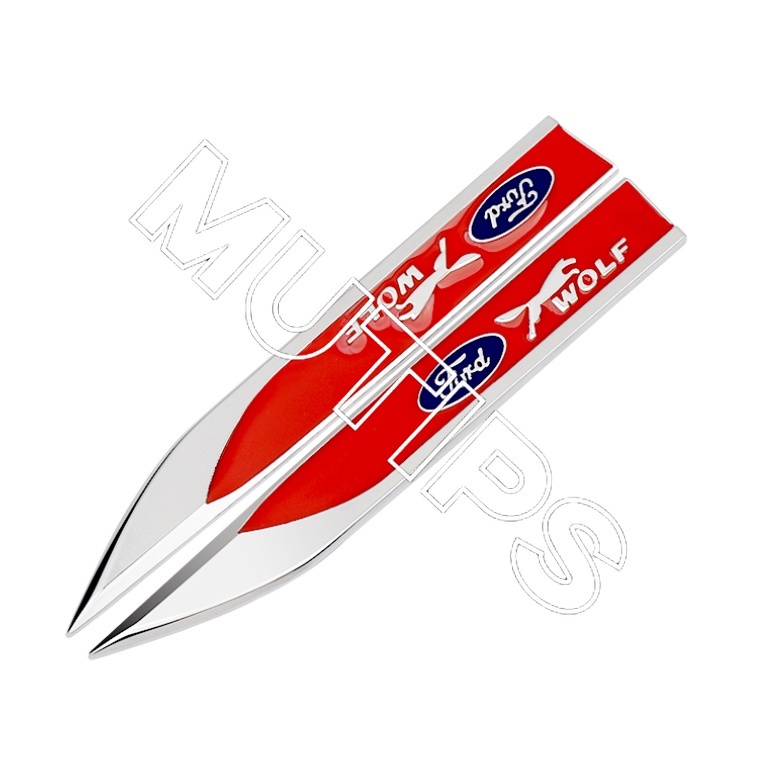 Stiker Metal 3D Untuk Fender Samping Mobil Wuling Confero Cortez Almaz Confero s