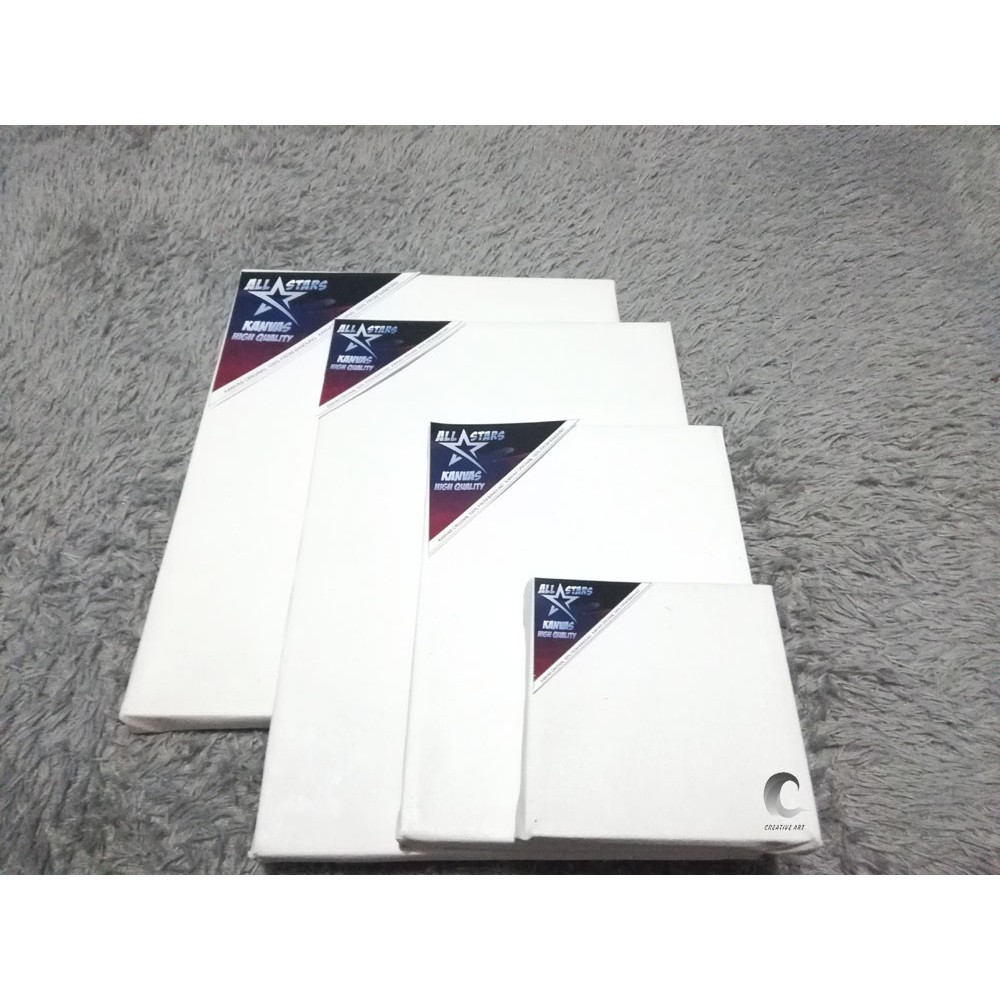 

Kanvas Lukis 10 X 10 Stretched Canvas Medium Texture