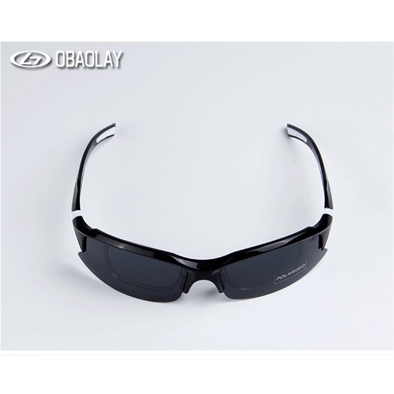 GSU8 Obaolay Kacamata Sepeda Polarized Sunglasses Uv400 - Sp0879 - Black Or-i