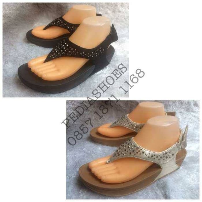 Sepatu Sandal Wanita Fitflop Shimmersuede Sandals (GROSIR dan ECERAN)