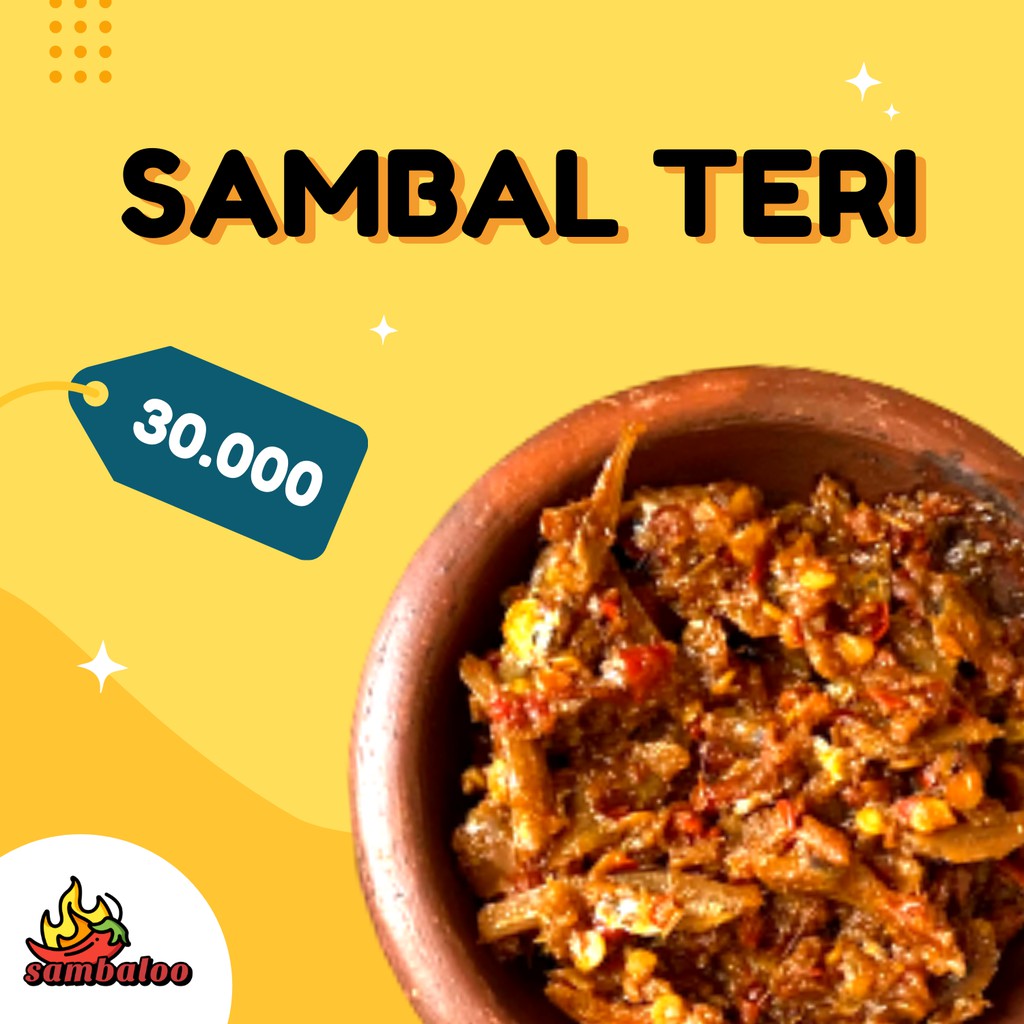 

[GROSIR] Sambal Teri Sambaloo Homemade