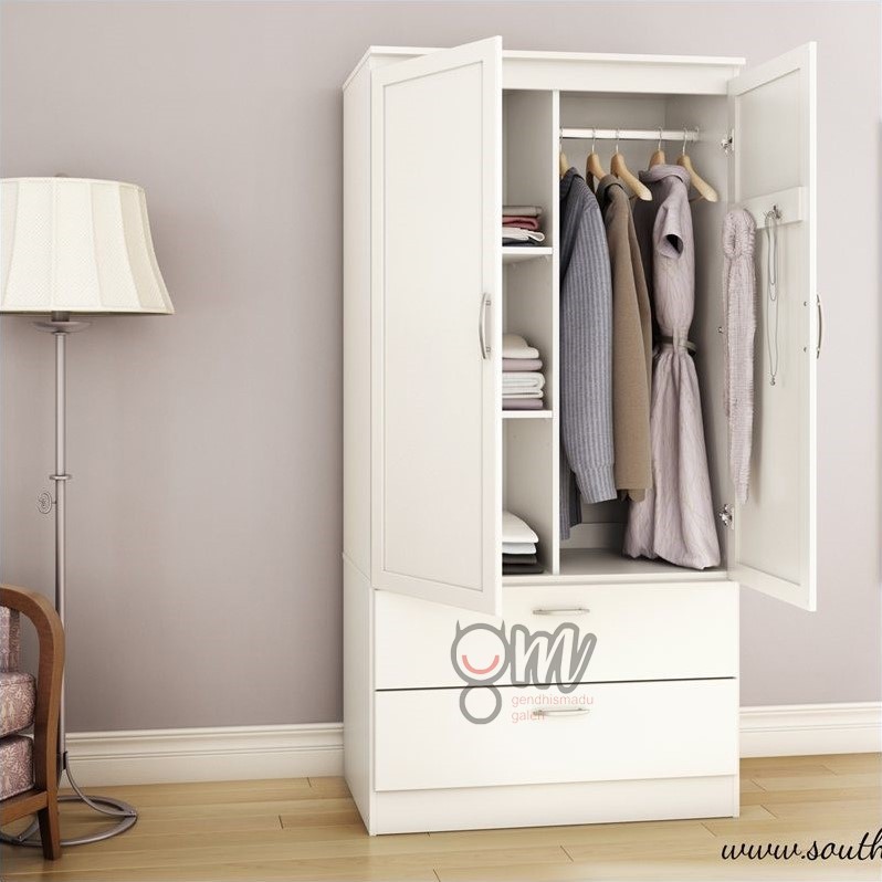 Lemari Pakaian Minimalis Jati Jepara - Almari Baju Minimalis Jati Jepara