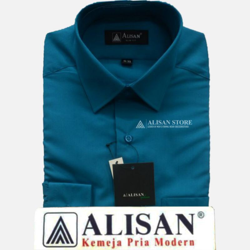 KEMEJA ALISAN ORIGINAL HIJAU TOSKA