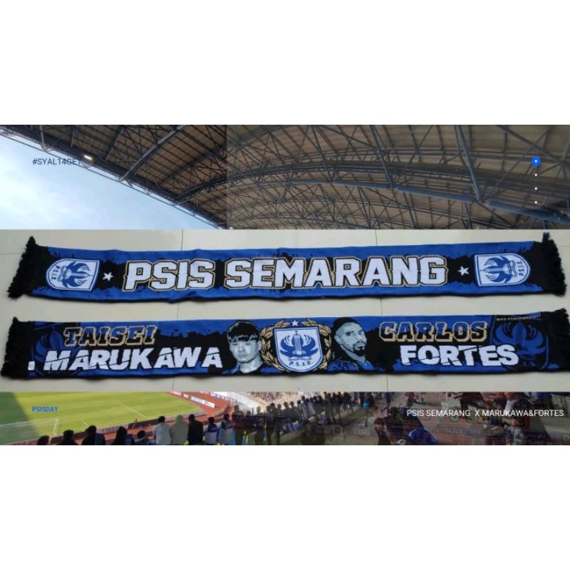syal psis semarang x taise & fortes