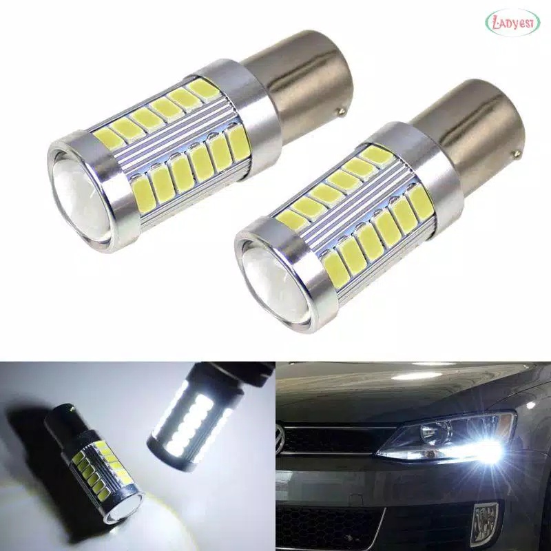 Lampu LED Sein Mundur Rem Bayonet 33 MATA BAU15S BA15S Ayla Avanza Brio Livina Ertiga Karimun Agya Xenia Mobilio