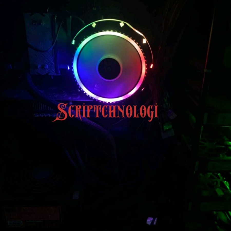 XBT Dragon XB-685 CPU Cooler Gaming RGB Running LED