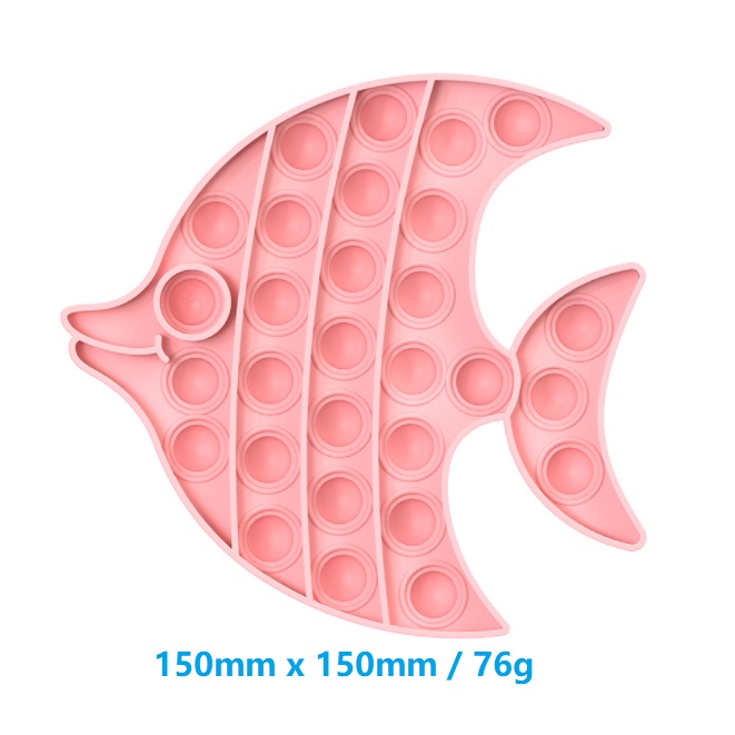 Animal Pop It Push it Pelangi Rainbow Unicorn Astronot Spinner Push Bubble Stress Kids Dino-5