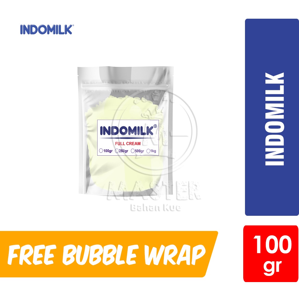 

Indomilk Full Cream / Premiks Susu Bubuk [100 gr]
