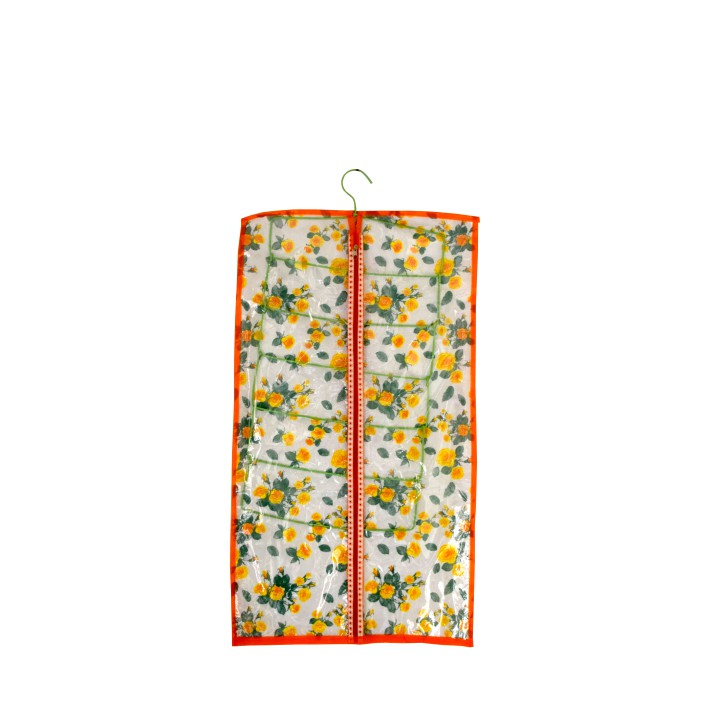 Hanger jilbab organizer motif | tempat penyimpanan jilbab