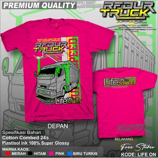  Kaos  truck original Rfour kaos  canter  mania driver muda 